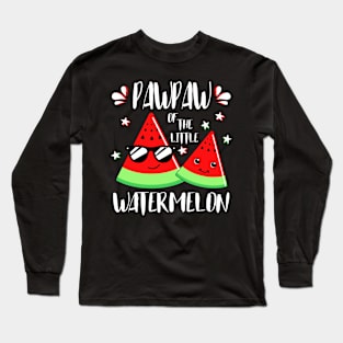 Pawpaw Of The Little Watermelon Long Sleeve T-Shirt